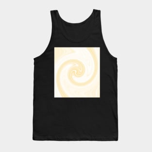 Molten swirls zen, yin and yang serendipity in Aspen-gold Tank Top